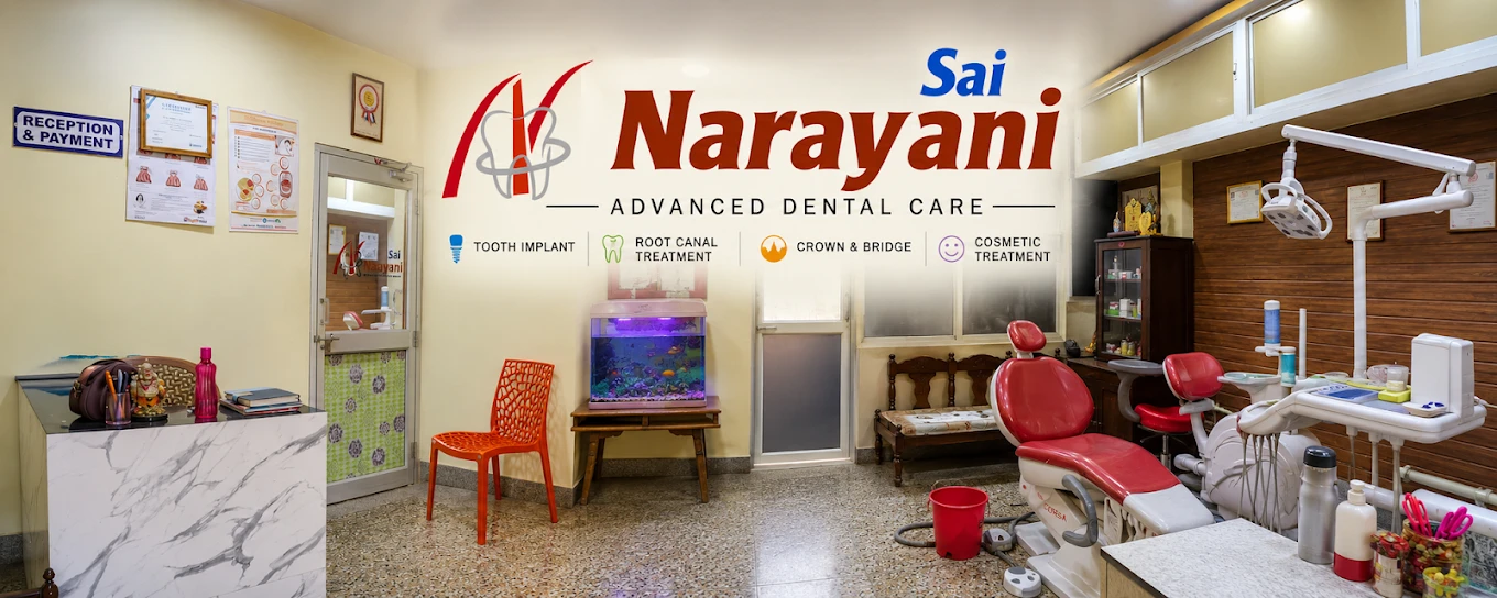 Sai Narayani Advanced Dental Care clinic overview with services